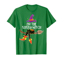 Load image into Gallery viewer, Im the Sassy Witch Shirt Halloween Matching Group Costume T-Shirt