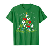Load image into Gallery viewer, Christmas Tree Merry Christmas Chicken Lover Gift T-Shirt