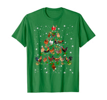 Load image into Gallery viewer, Funny Chickens Christmas Tree Tee Ornament Decor Gift T-Shirt