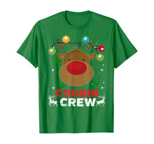 Load image into Gallery viewer, Christmas Cousin Crew T Shirt Reindeer Matching Pajama