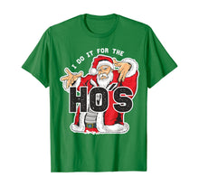 Load image into Gallery viewer, I Do It For The HOs - Funny Retro Rap Santa Gift Idea T-Shirt