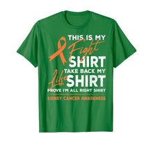Load image into Gallery viewer, This Is My Fight Shirt Kidney Cancer Awareness Month Ribbon T-Shirt-353383