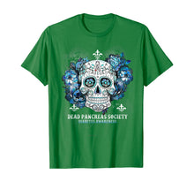 Load image into Gallery viewer, Dead Pancreas Society Diabetes Awareness Sugar Skull Gift T-Shirt