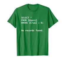 Load image into Gallery viewer, ChicGeek Funny SQL Programmer T-Shirt
