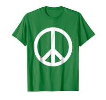 Load image into Gallery viewer, White Peace Sign T-Shirt