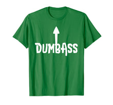 Load image into Gallery viewer, Dumbass T Shirt | Self Deprecating Dumb Ass Arrow Up Tee