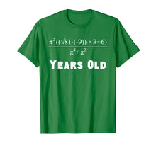 Load image into Gallery viewer, 60 Years Old Algebra Equation Funny 60th Birthday Math Shirt