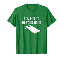 Load image into Gallery viewer, Funny Cornhole Bean Bag Toss Game T-Shirt