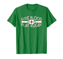 Load image into Gallery viewer, Give Blood Play Rugby Rugby Player Design Lover Shirt