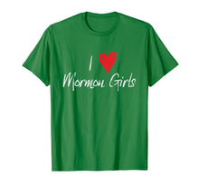 Load image into Gallery viewer, I Love Heart Mormon Girls Funny LDS T-Shirt