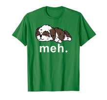 Load image into Gallery viewer, Shih Tzu Meh Shirt - Funny Internet Meme Gifts Women Men