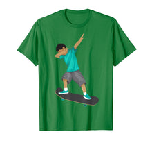Load image into Gallery viewer, Cute Dabbing Boy On Skateboard Shirt Funny Skater Gift