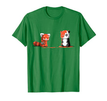 Load image into Gallery viewer, Panda, Red Panda T shirt, Cute I Love Pandabear Tshirt