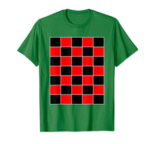 Load image into Gallery viewer, Funny Checkerboard Shirt Board Games Black & Red for Men