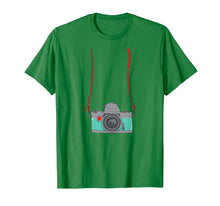 Load image into Gallery viewer, Fake Tourist Camera Shirt Fun Holiday Vacation Photographer