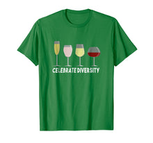 Load image into Gallery viewer, Celebrate Diversity Wine Lover T-Shirt