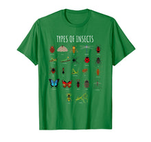 Load image into Gallery viewer, Bug T-Shirt - Bug Identification Types Of Insects Tee