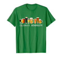 Load image into Gallery viewer, Craft Beer Drinking TShirt Celebrate Diversity Beer Shirt