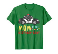 Load image into Gallery viewer, Police Car Mom Of The Birthday Boys T-shirt