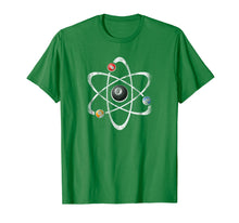 Load image into Gallery viewer, Billiards Pool Hall Sport T-Shirt Atom Science Vintage Retro