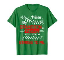 Load image into Gallery viewer, Softball Son Shirt When My Grandson Is Pitching Funny TShirt