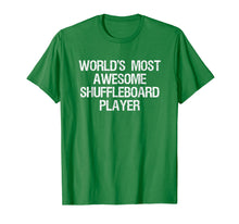 Load image into Gallery viewer, Shuffleboard T-shirt - Funny Awesome Shuffleboard Player