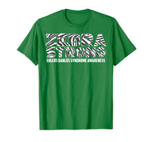 Load image into Gallery viewer, Cute Zebra Strong Ehlers Danlos Syndrome Awareness Tee Gift
