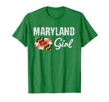 Load image into Gallery viewer, Maryland Flag Shirts Maryland Girl T-Shirt