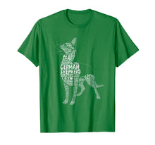 Load image into Gallery viewer, German Shepherd Shirts - German Shepherd Dog Caligram TShirt