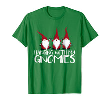 Load image into Gallery viewer, Hanging With My Gnomies Shirt Funny Garden Gnome Christmas