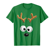 Load image into Gallery viewer, Matching Family Christmas Reindeer Face Shirt for Kids