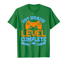 Load image into Gallery viewer, 1st Grade Level Complete Video Gamer T-Shirt Graduation Gift