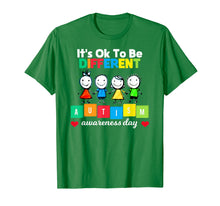 Load image into Gallery viewer, It's Ok To Be Different Shirt - Autism Awareness Day Shirt