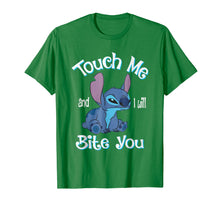 Load image into Gallery viewer, Stitch Touch Me And I Will Bite You Funny shirt for fans