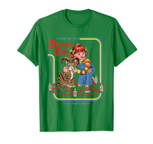 Load image into Gallery viewer, Funny-Caring-For-Your-Demon-Cat-t-shirt the girl love cat