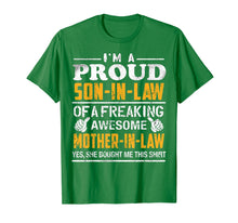 Load image into Gallery viewer, Proud Son In Law Of Awesome Mother In Law Shirt