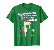 Load image into Gallery viewer, Grandmacorn Shirt Cute Unicorn Lover Mother Day Gift Grandma