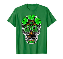 Load image into Gallery viewer, Holiday Sugar Skull Shirt Mexican Holiday Skull Shirt