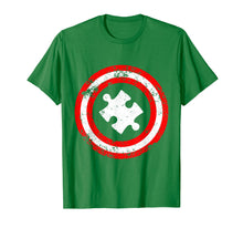 Load image into Gallery viewer, Captain Autism Superhero T-Shirt - Autism Awareness Shirts