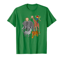Load image into Gallery viewer, Zoo Animals Shirt Wildlife Birthday Party A Day At The Zoo