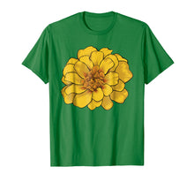Load image into Gallery viewer, Yellow Marigold Flower T-Shirt