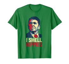 Load image into Gallery viewer, I Smell Hippies Shirt Ronald Reagan Tshirt