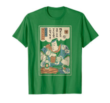 Load image into Gallery viewer, beer samwrai shirt Drinking beer Samurai T-Shirt