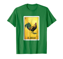 Load image into Gallery viewer, El Gallo Loteria Shirt Mexican Rooster Loteria Card T Shirt