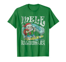 Load image into Gallery viewer, Christmas Mele Kalikimaka Santa Hawaii T-Shirt