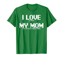Load image into Gallery viewer, Funny Gaming I Love My Mom Video Games Apparel, Boys Gamer T-Shirt