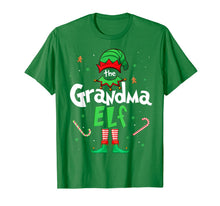 Load image into Gallery viewer, I'm The Grandma Elf Christmas Gift Idea Xmas Family T-Shirt