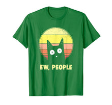 Load image into Gallery viewer, Ew, People Vintage Funny Cat Lover Gift, Graphic Cat T-Shirt-193586