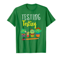 Load image into Gallery viewer, Testing Testing gift, Funny State Test day cactus T-Shirt-172647