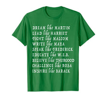 Load image into Gallery viewer, Black History Month Shirt Black Pride Leaders Black Power T-Shirt-1828777